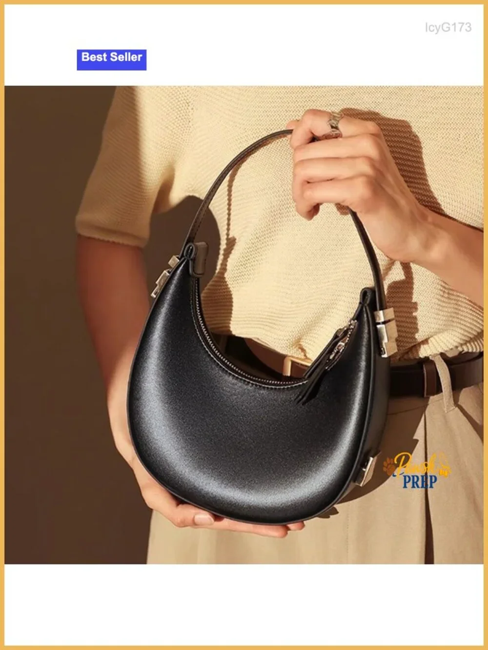 Trendy Small Purse for Women PU Leather Hobo Handbag Double Zipper Clutch